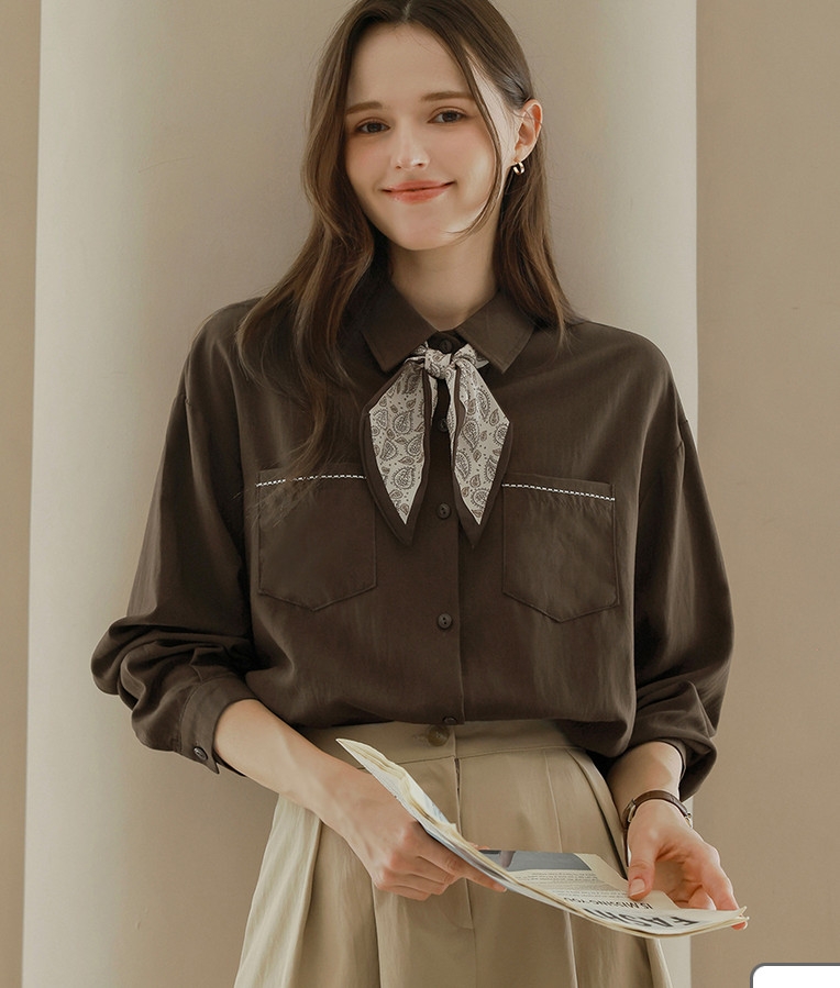 Sơ mi nữ Hàn Quốc 091501