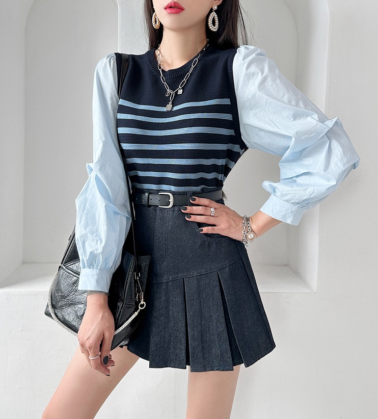 Áo kiểu nữ Hàn Quốc 100701