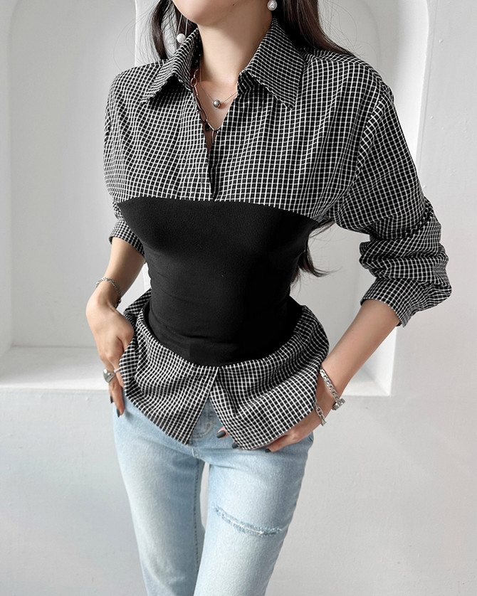 Áo kiểu nữ Hàn Quốc 100703