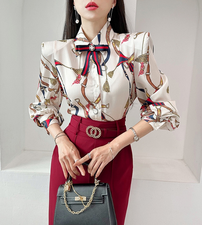 Sơ mi nữ Hàn Quốc 100708