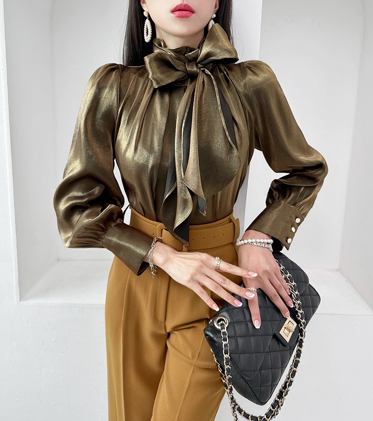 Sơ mi nữ Hàn Quốc 100711