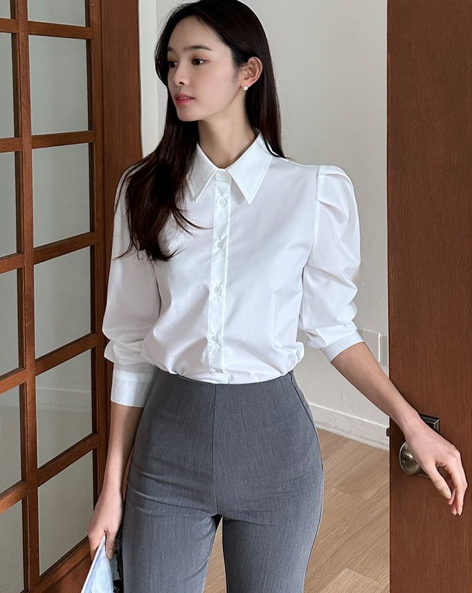 Sơ mi nữ Hàn Quốc 032602