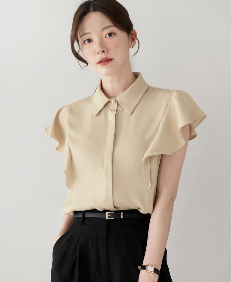 Sơ mi nữ Hàn công sở 080401