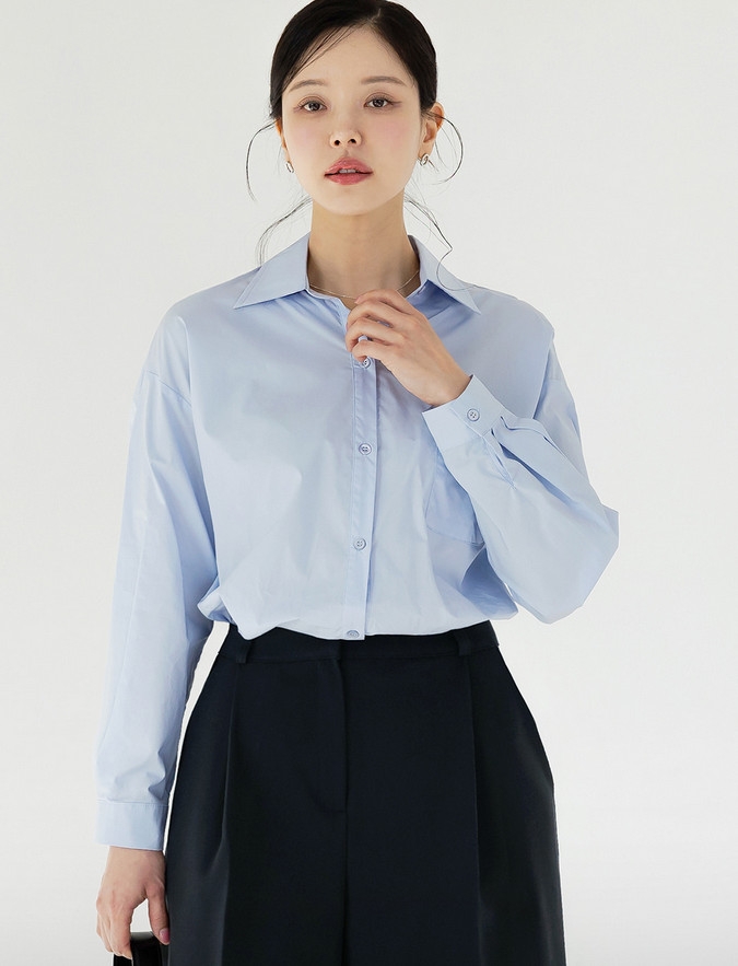 Sơ mi nữ Hàn công sở 080410