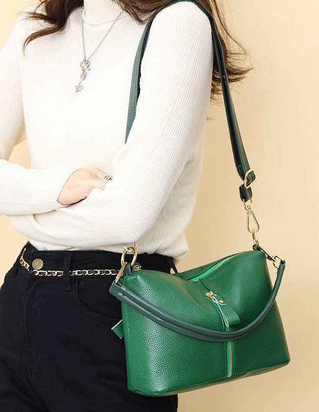 Túi da nữ handmade 082555