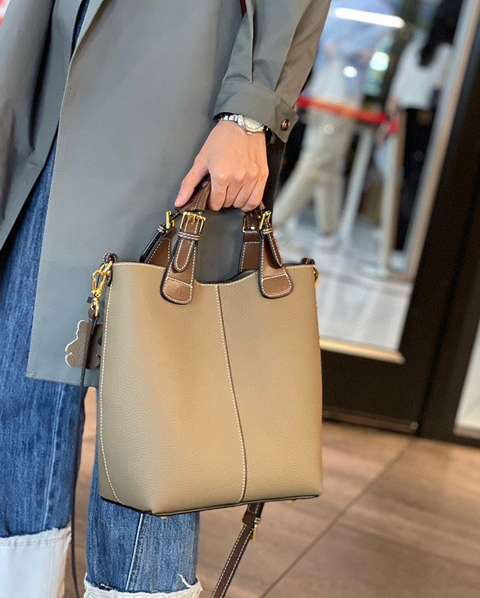 Túi da nữ handmade 082560