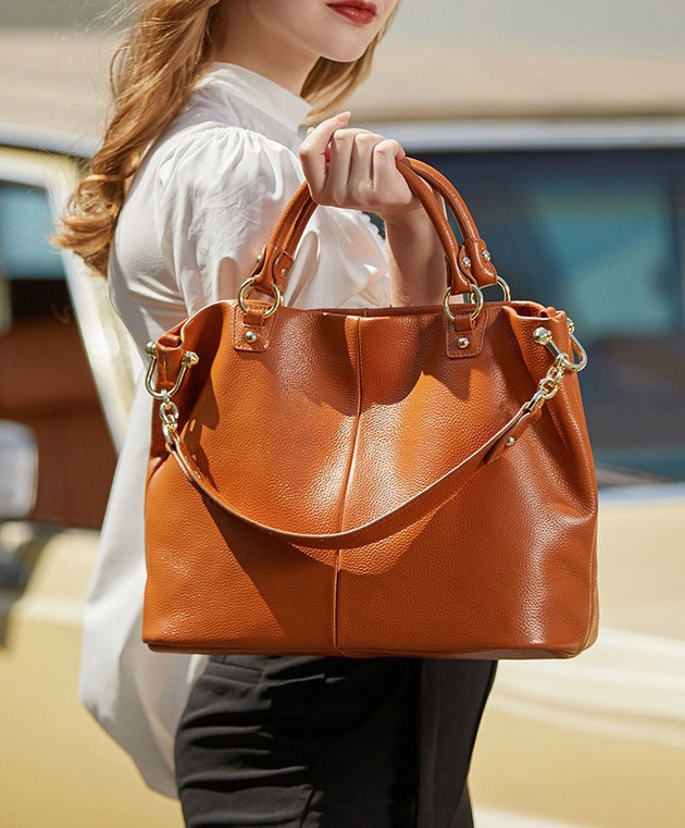 Túi da nữ handmade 083118