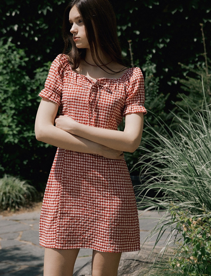 Váy kẻ Hàn Quốc 052312