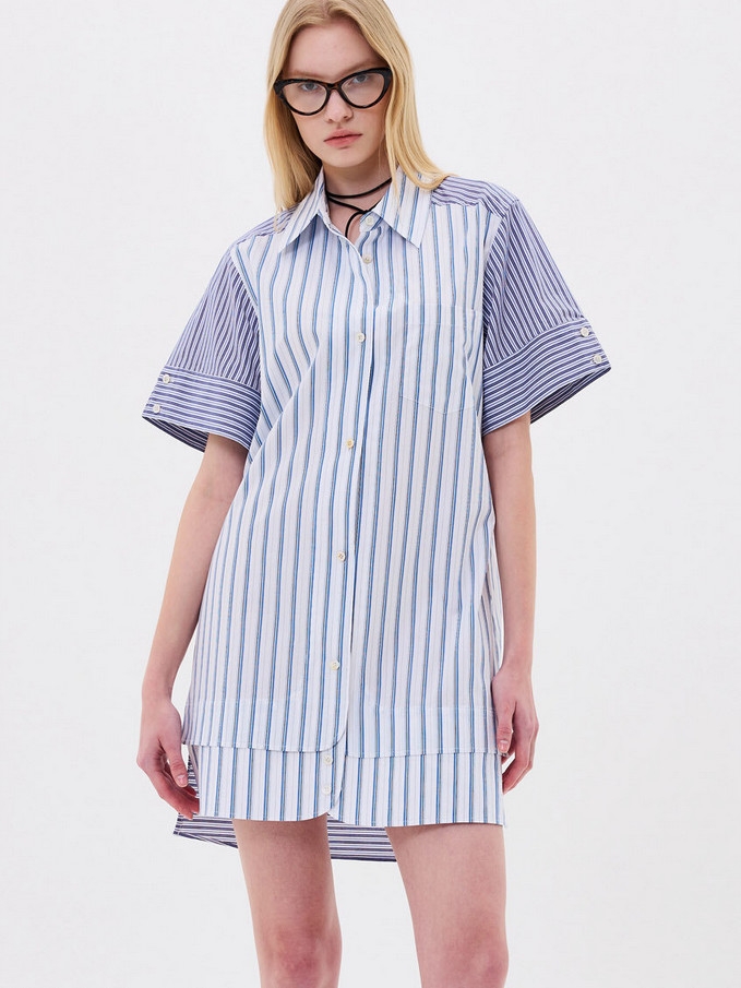 Váy sơ mi Hàn Quốc 061715