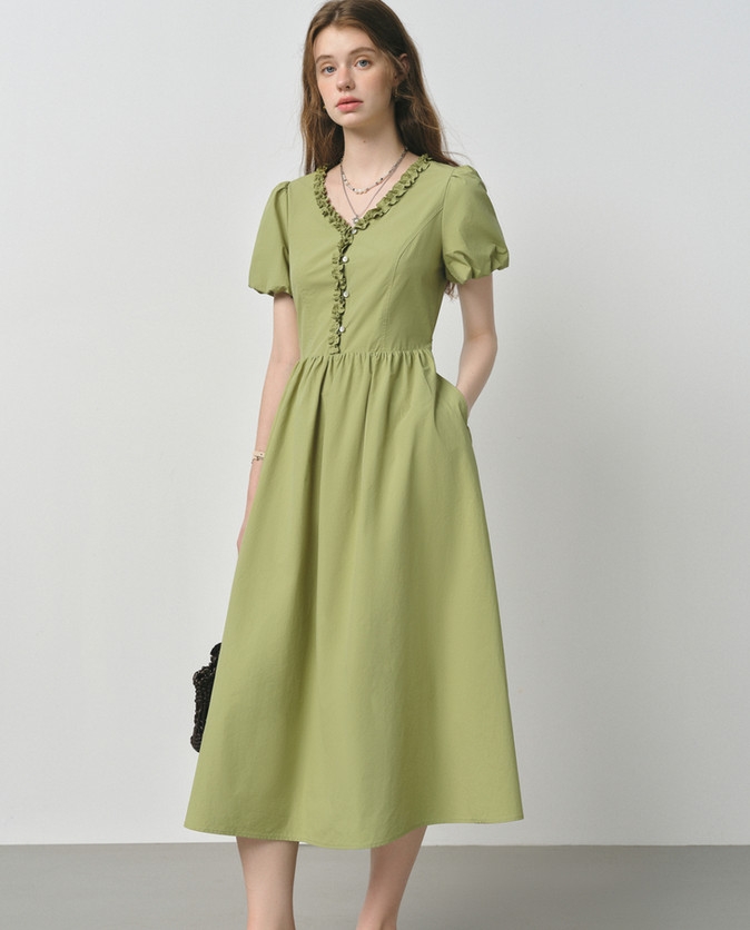 Váy thời trang Hàn Quốc 081719