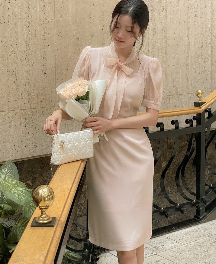 Đầm công sở Hàn Quốc 072318