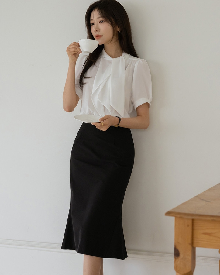 Đầm công sở Hàn Quốc 081701