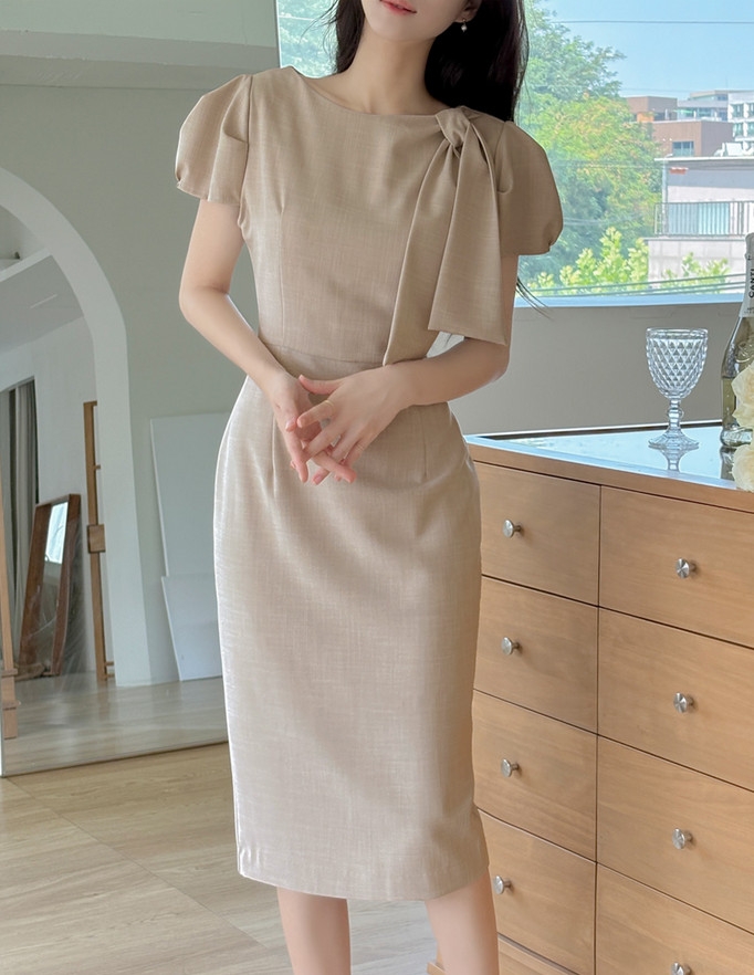 Đầm công sở Hàn Quốc 081709