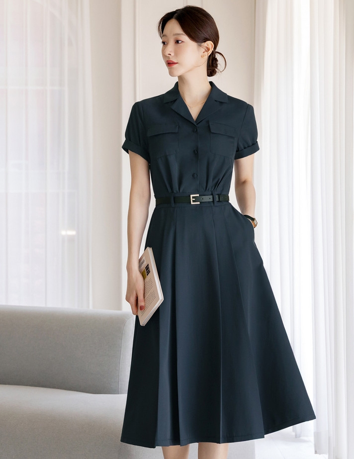 Đầm công sở Hàn Quốc 080520