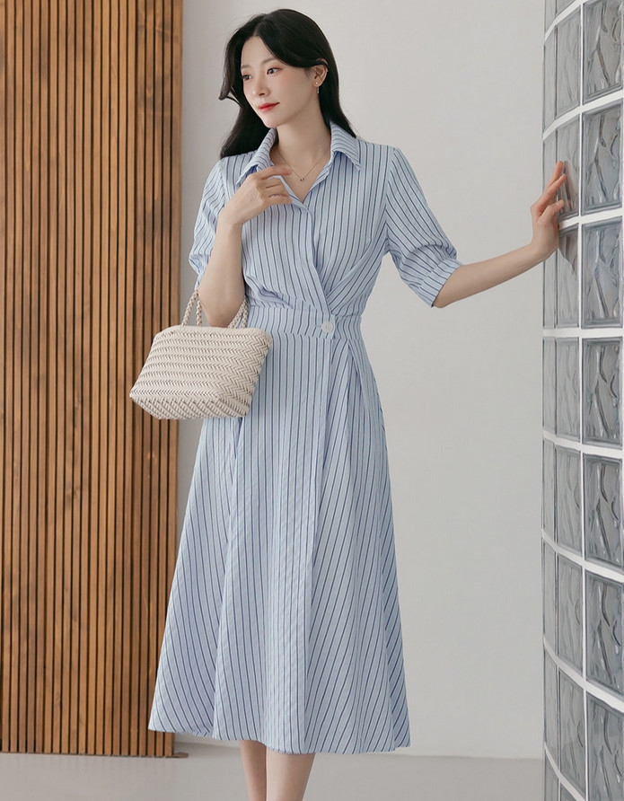 Đầm công sở Hàn Quốc 080524