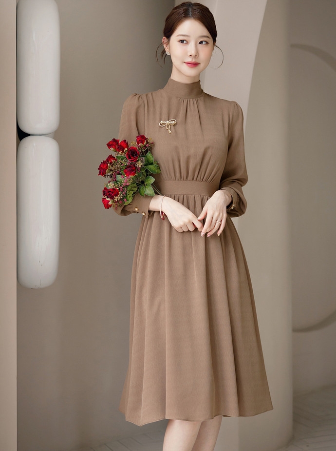 Đầm công sở Hàn Quốc 080528