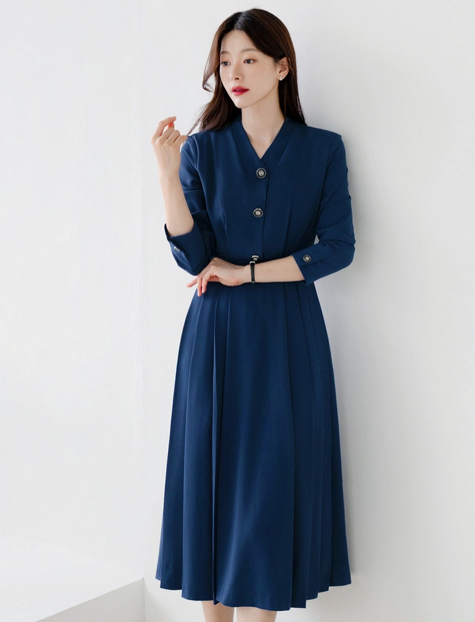 Đầm công sở Hàn Quốc 080539