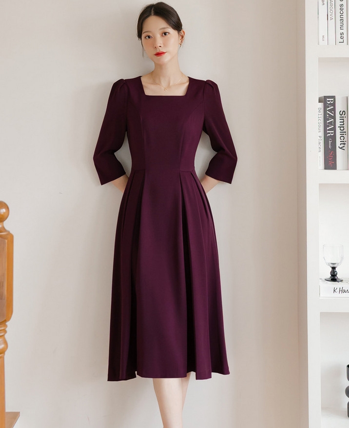 Đầm công sở Hàn Quốc 081104