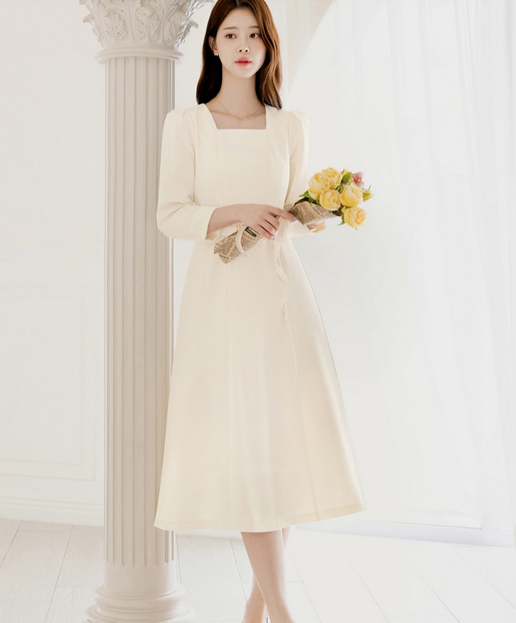 Đầm công sở Hàn Quốc 081108