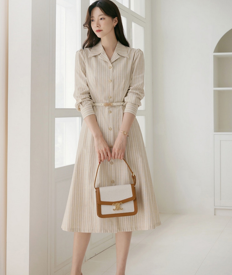 Đầm công sở Hàn Quốc 081113