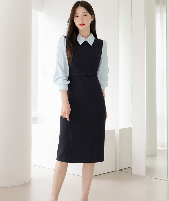 Váy công sở Hàn Quốc 082803