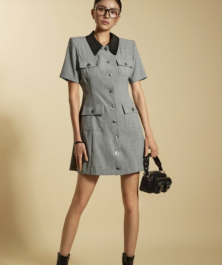 Váy công sở Hàn Quốc 081632