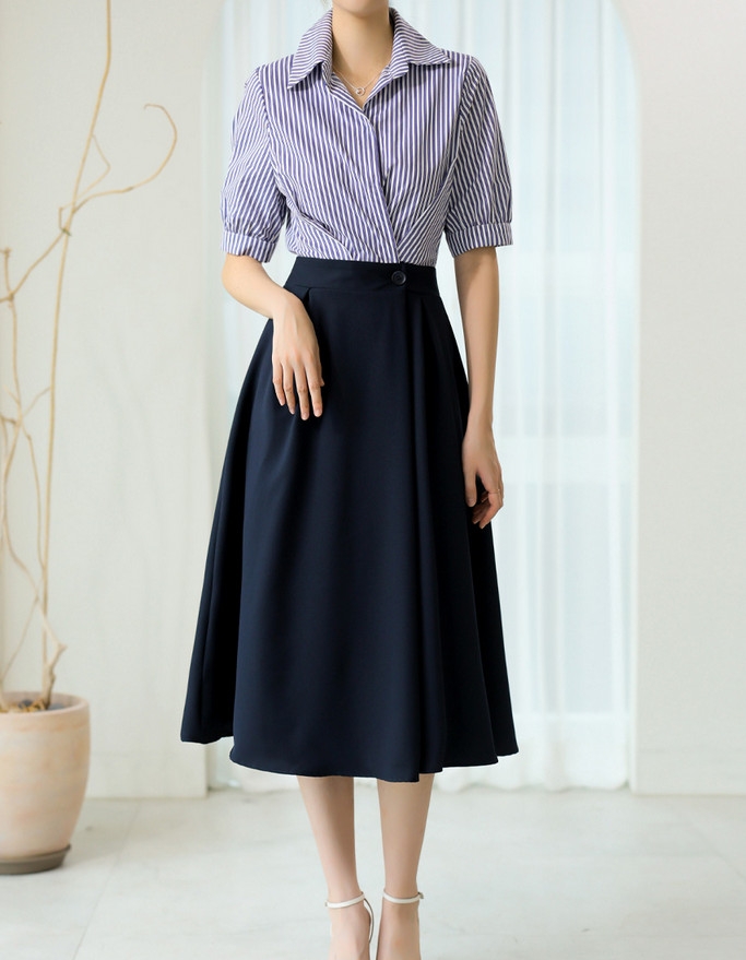 Váy công sở Hàn Quốc 061830