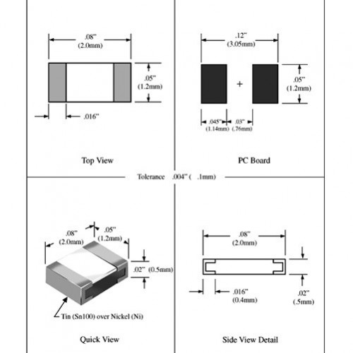Điện trở 51 Ohm 0805 5%