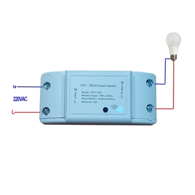 Bộ Điều Khiểu WIFI 1 Thiết Bị HTC-1CH 10A