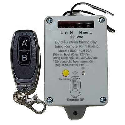 Bộ Điều Khiểu Thiết Bị Từ Xa RF 315mhz 30A –V1