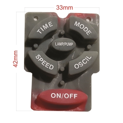 silicone cap key 6 Button