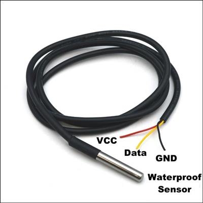 Cảm Biến Nhiệt Độ DS18B20 Dây Dài 1 Mét