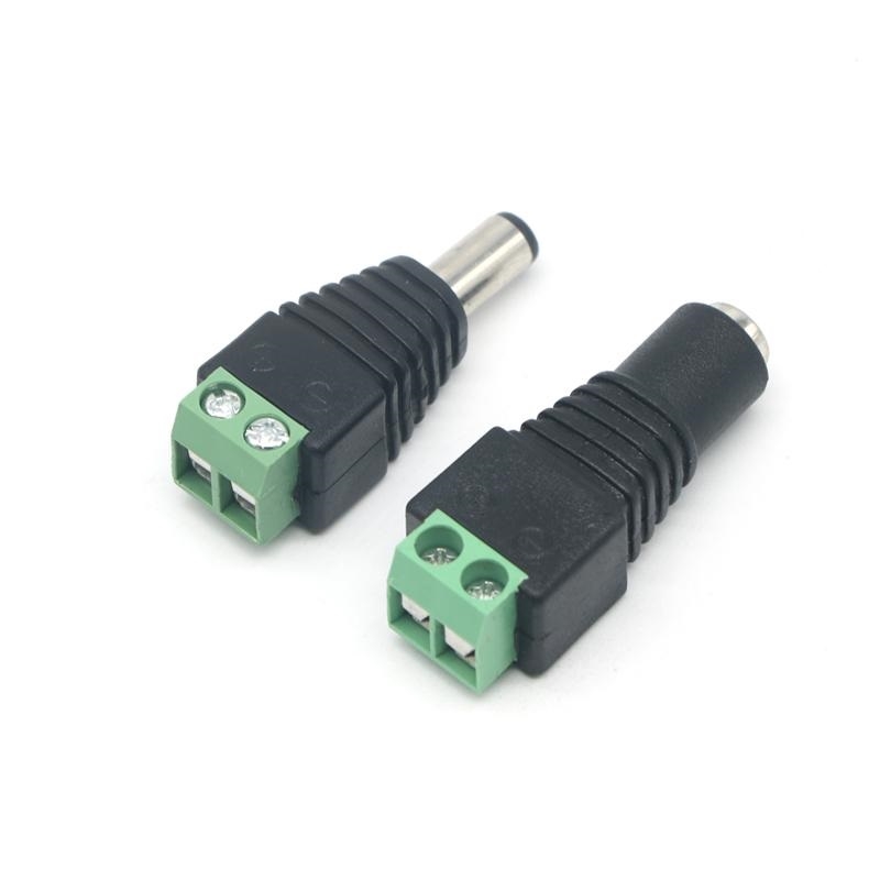 Đầu Nối Nguồn Cái DC 5.5*2.1mm Ra Domino