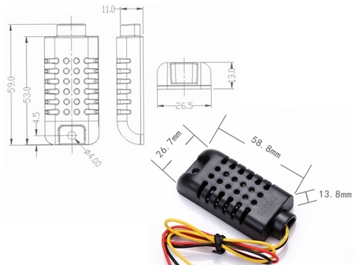 Cảm Biến Nhiệt Độ Độ Ẩm DHT21/AM2301