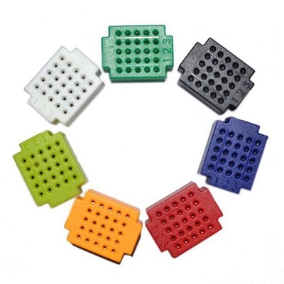 Black Mini Breadboard  ZY-25