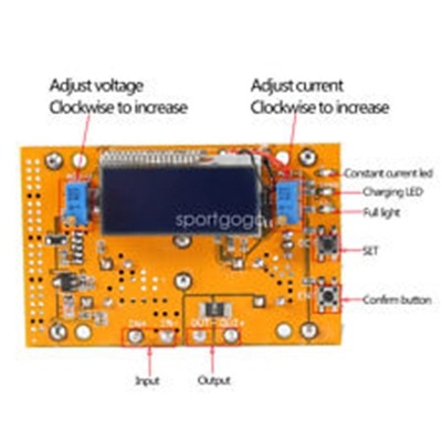 Mạch Hạ Áp DC-DC 7V-36V to 1.5-35V 10A LCD