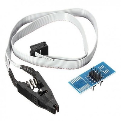 8 Pin SOIC Chip Clip With Cable DIP 8 Adapter