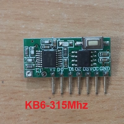 Mạch Thu Sóng RF KB6-315MHZ