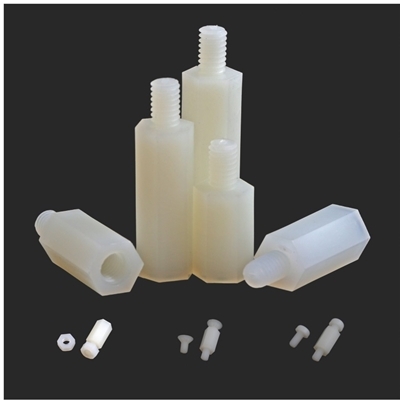 Trụ Nhựa Trắng Đực - Cái M3- 5mm