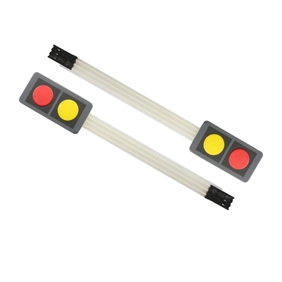 Nút Nhấn Phím Mềm 2 Nút Đỏ- Vàng