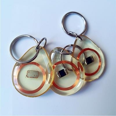 Thẻ khóa 13.56MHz Trong suốt