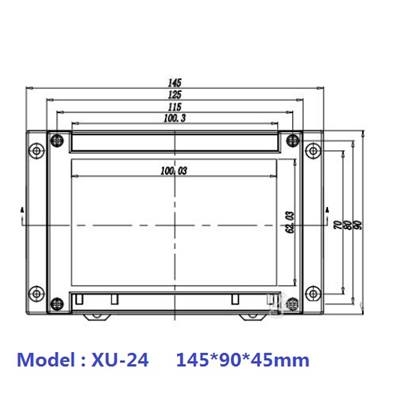 Hộp Nhựa Din Rail XU-24