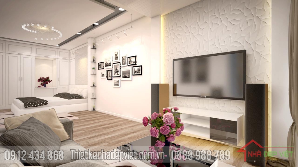 Phòng ngủ anh Khánh tại Võ Thị Sáu – Hà Nội