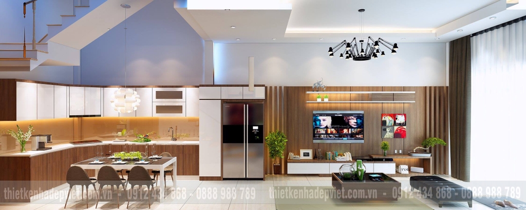 Thiết kế nội thất anh Quyền - Vĩnh Tuy