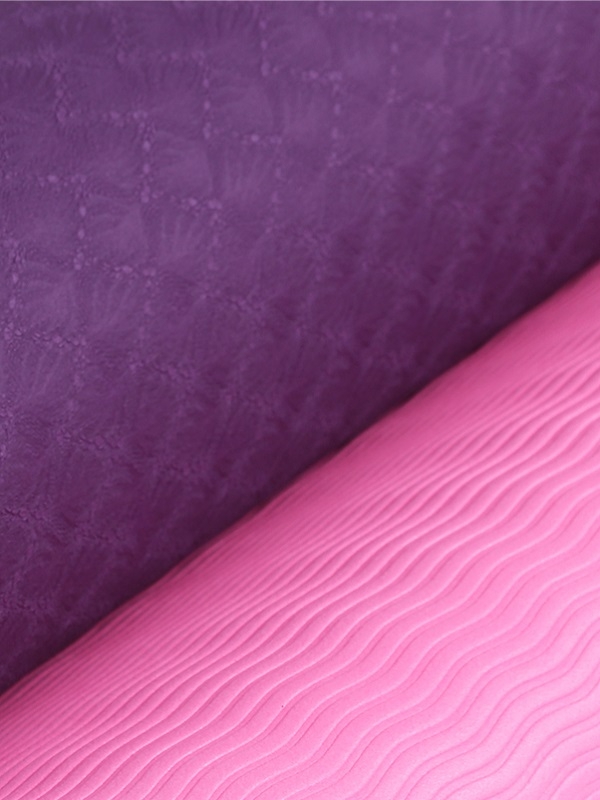 Thảm yoga 2 lớp TPE (tím)