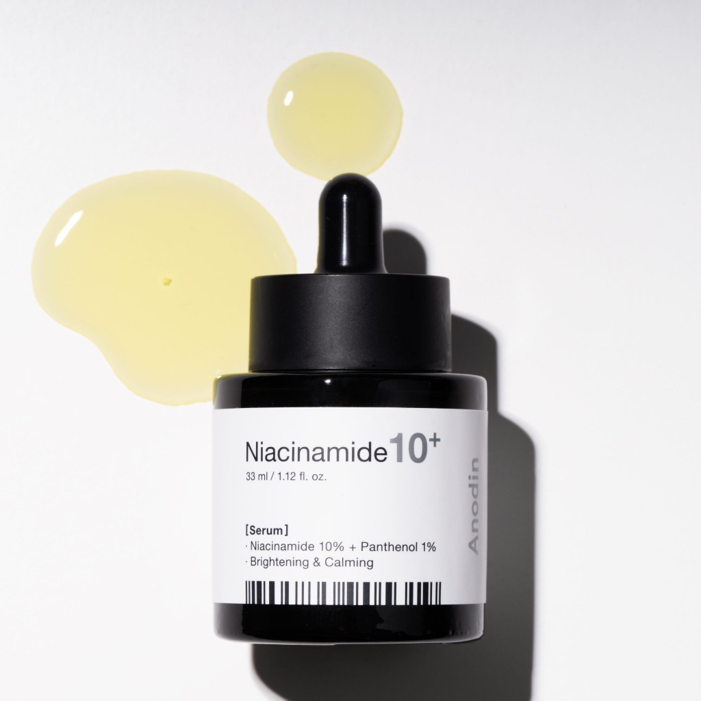 Tinh Chất Dưỡng Trắng Mờ Thâm, Se Khít Lỗ Chân Lông Anodin Niacinamide 10 Plus Serum 33ml