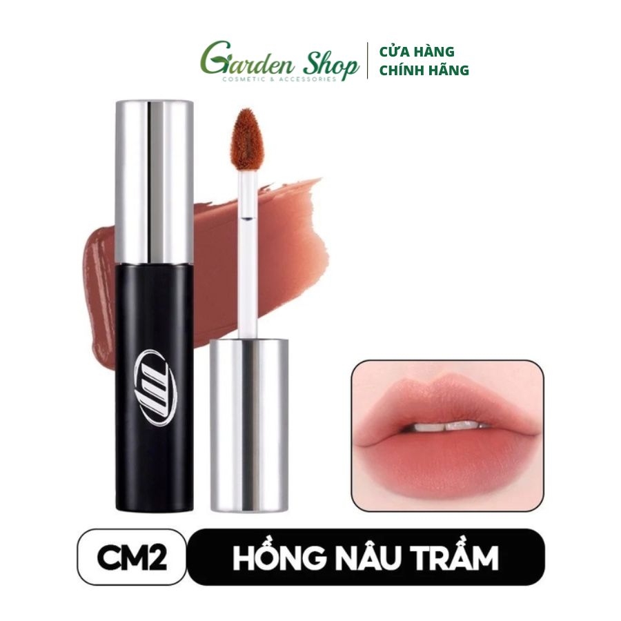Son Kem Lì, Mịn Mượt Nhẹ Môi, Bền Màu Merzy Cyber Mellow Tint 4g
