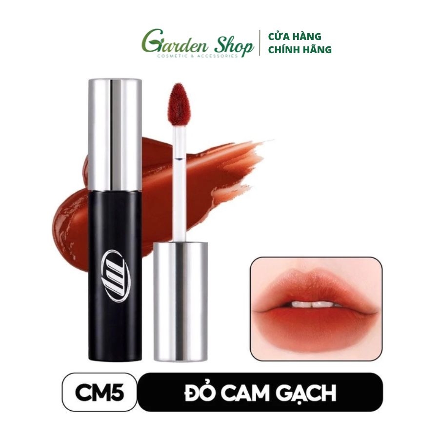 Son Kem Lì, Mịn Mượt Nhẹ Môi, Bền Màu Merzy Cyber Mellow Tint 4g