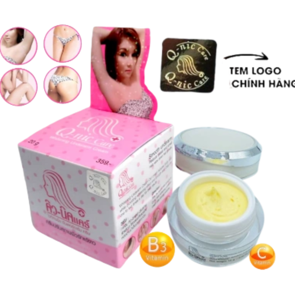 Kem Trị Thâm Nách, Trắng Da Q-nic Care 15g