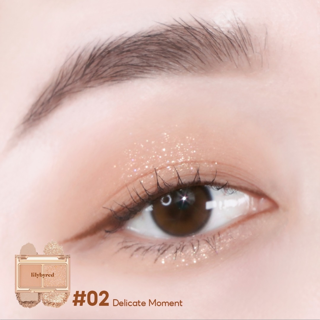 Phấn Mắt 2 Ô Lilybyred Little Bitty Moment Shadow 1.4gr